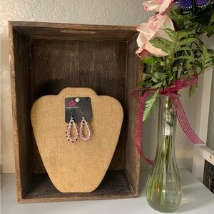 Its About to GLOW Down - Pink Earrings